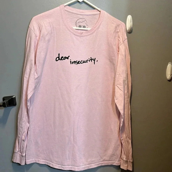 gnash long sleeve tee pink shirt size medium - Picture 2 of 3